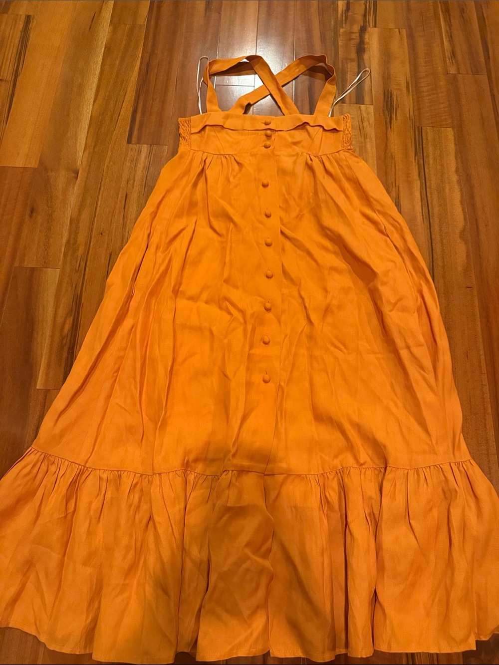 Sandro Orange Button-Front Women's Skirt